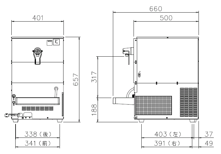 PSDEX-60-1G図面
