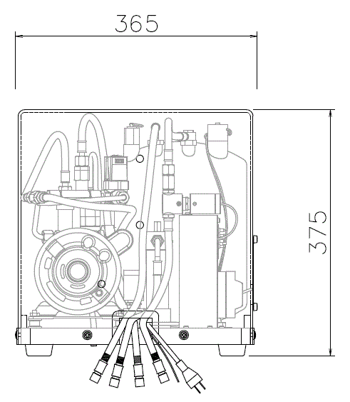 ソーダミルDX型図面
